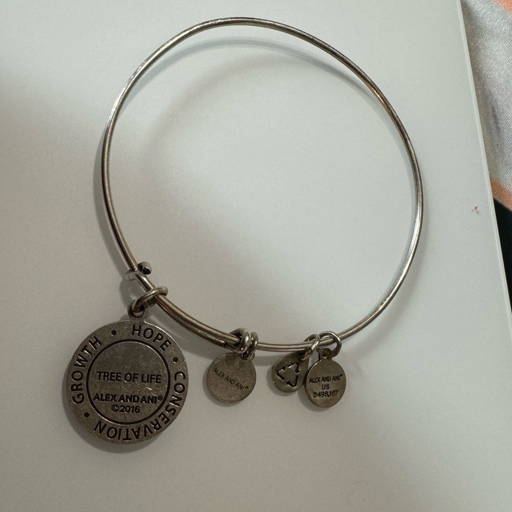 Alex and Ani tree of life bracelet